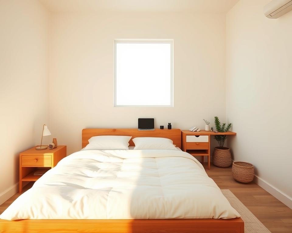 decoración minimalista para habitaciones pequeñas