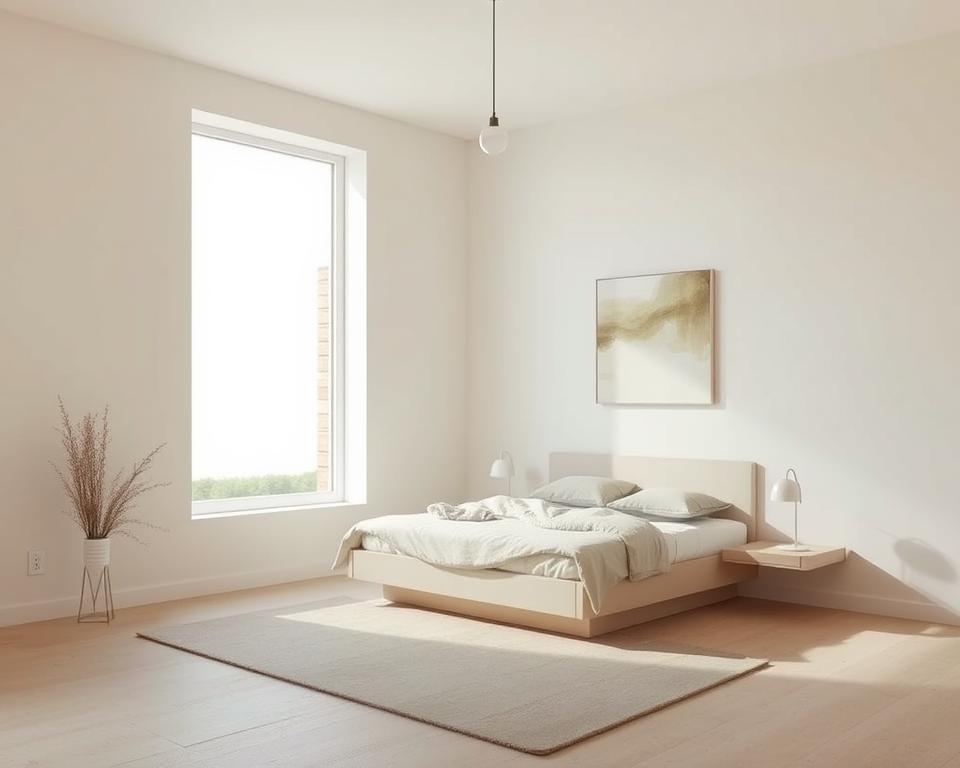 diseño de paredes dormitorio pequeño