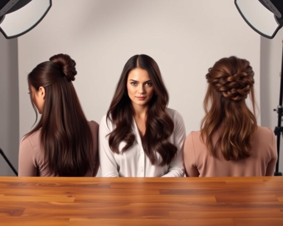 peinados fáciles y rápidos para el trabajo